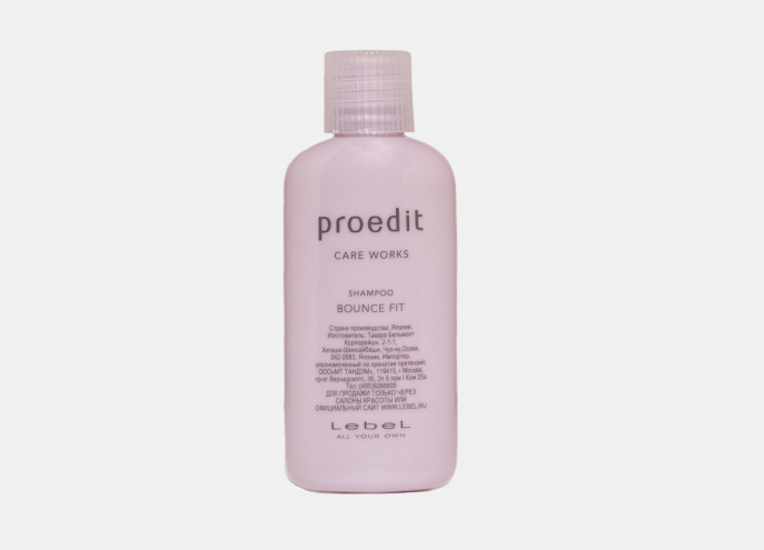 Min Восстанавливающий шампунь PROEDIT SHAMPOO BOUNCE FIT, 30мл