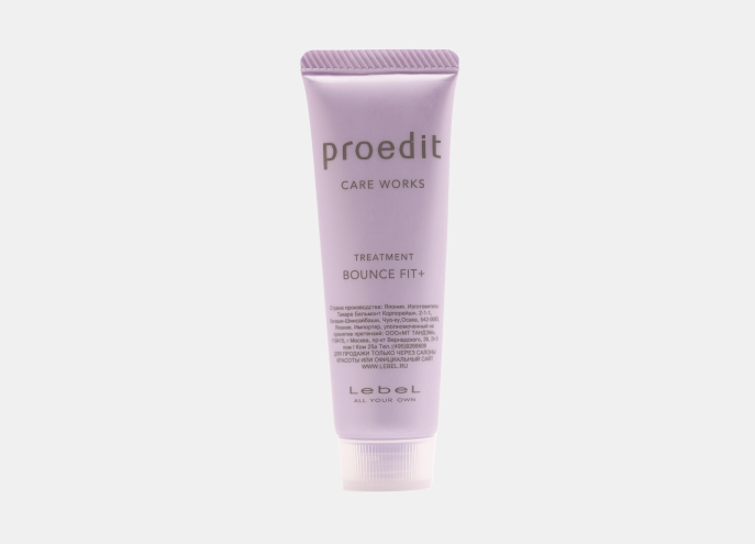 Min Восстанавливающая маска PROEDIT HAIR TREATMENT BOUNCE FIT PLUS, 30мл