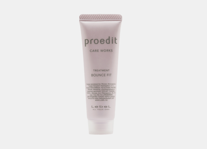 Min Восстанавливающая маска PROEDIT HAIR TREATMENT BOUNCE FIT, 30мл