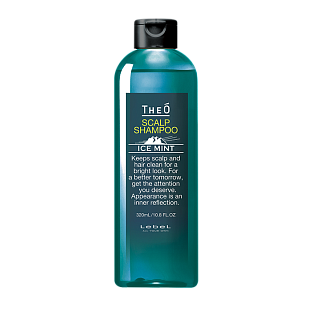 Шампунь охлаждающий THEO SCALP SHAMPOO ICE MINT, 320 мл