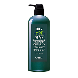 Крем-уход увлажняющий для волос и кожи головы THEO SCALP TREATMENT ICE MINT, 600 мл