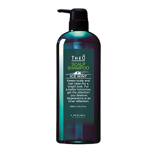 Шампунь охлаждающий THEO SCALP SHAMPOO ICE MINT, 600 мл